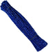 AKOAK 100 Count 6mm x 300mm Shiny Chenille Stems Metallic Pipe Cleaners Tinsel Stems Wired Sticks for DIY Arts and Crafts (Blue)...