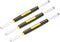 MECCANIXITY 3pcs Metal Crowbar Double Head Metal Spudger Pry Bar Opening Tools Non-Slip for Mobile Phone Electronic Disassembly Repair 6x0.3...