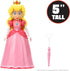THE SUPER MARIO BROS. MOVIE - 5 Inch Action Figure Series 1 – Princess Peach Figure with Umbrella Accessory...
