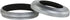 Haoge LH-X49W 2in1 All Metal Ultra-thin Lens Hood with Adapter Ring Set for Fuji Fujifilm FinePix X70 X100 X100S X100T X100F Silver Replaces Fujif...