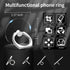 Cell Phone Ring Stand Holder,4 PCS Transparent Finger Ring Holder,360° Degree Rotation Kickstand Phone Ring Grips Compatible with Most Smartphones...