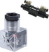 Hydraulic Solenoid Coil Plug, Solenoid Valve Coil,Transparent Voltage Universal Accessories with Light without Wire DC24 5Pcs...