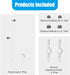AMVR Noise Isolating Earbuds Earphones Custom Made for Meta Quest 2 VR Headset, with 3D 360 Degree Sound in-Ear Headphones and Earphone Silicone H...
