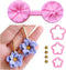 Keoker Flower Petal Clay Cutters - Polymer Clay Cutters for Earrings Making, 4 Shapes with Polymer Clay Petal Press Mold, Clay Cutters for Polymer...
