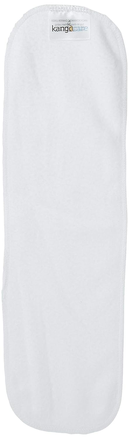 Kanga Care Reusable Microchamois Cloth Diaper Liner Use with Baby Creams or Balms (10 Pack)...