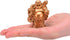 BRABUD 6pcs Resin Statue Laughing Buddha Statue Lucky Happy Buddha Figurines Feng Shui Decoration (2.5'' Gold)...