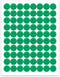 Hygloss Products Good Behavior Stickers - Incentive Sticker for Students & Kids - Fun Traffic Light Colors - Green - 1/2” Sticker - 15 Sheets - 12...
