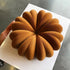 Silicone Bundt Cake Pan - 2 Pack 9 Inch Yellow Large Pumpkin Shaped Silicone Mold, Non-stick Food Grade Easy To Release Cake Mold For Bundt Cake, ...