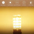 KAKEMONO E12 LED Candelabra Light Bulbs 4W Replace E12 40 Watt Halogen Equivalent,Warm White 2700K C7 T4 120V Small Base E12 for Ceiling Fan Chand...
