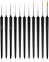 11 Pack Soft-Bristled Detail Outlining Brushes, Miniature Detail Paint Brushes Kits, Fine Detailing Art Paint Brushes...