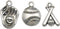 Ball Sports Charms-60pcs Alloy Ball Games Baseball Sports Charms For Crafting DIY Necklace Earrings Bracelet Jewelry Making Accessaries (M130)...
