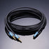 MillSO Audio Splitter, Female to 2 Male 3.5mm TRS Audio Splitter, 8 Feet SapphireBlue&Gold-Plated Stereo Jack Headphones Adapter Cable for Smartph...