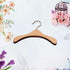 TOYANDONA 30 Pcs Wooden Dolls Clothes Hanger Dolls Wooden Hanger Wood Doll Hangers Doll Clothes Hanger Dollshouse Ornament Robe Hanger Kids Outfit...