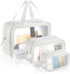 Toiletry Bag for Women and Men (3PC- Travel Size ToiIetries)– Waterproof Toiletry Bag, Travel Toiletry Bag, Clear Toiletry Bag, Clear Makeup Bag, ...