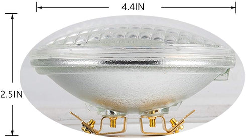 PAR36 LED DC Light Bulbs 12W 3000K Warm White,AC/DC 12V,1280Lumens 80W Halogen Equivalent,Water Resistant PAR36 Landscape Bulbs for Landscape Well...