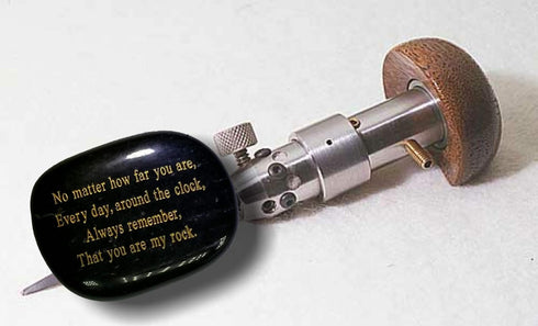 Long Distance Relationships Gifts, "No matter how far you are, Everyday around the clock, always remember, that you are my rock." Engraved rock, F...