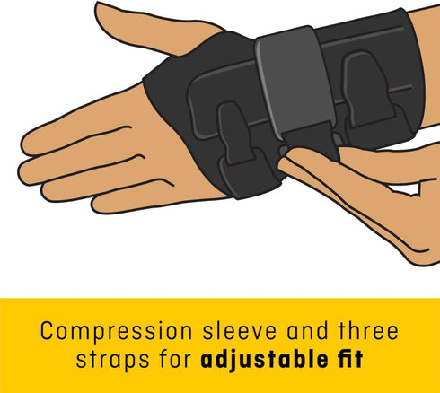 FUTURO Compression Stabilizing Wrist Brace, Left Hand, S/M...