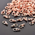 800 Pcs Jewelry Making Accessories Set with 100 Pieces Lobster Claw Clasp 200 Pieces Bead Tips Knot Covers and 500 Pieces Open Jump Ring Connector...