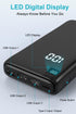 IXNINE Power Bank 26800mAh Portable Charger, High Capacity Phone Charger Compact External Battery Pack with LED Display and 4 Fast Charging Output...