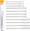 NuLink Large Eye Blunt Needles for Hand Sewing 12 Pieces Sewing Needles Needles for Sewing Embroidery Needles for Hand Sewing Yarn Knitting Needle...