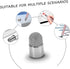 HOMSFOU 5pcs Capacitive Pen Tip Touchscreen Pen Tips Mesh Fiber Stylus Tips Refill Stylus Pen Tips Kin- Pen Tip Stylus Ballpoint Pen Tip Stylus Pe...