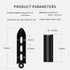 Aporia - Unique Storage Holder for Magnetic Charging Tips | Compatible with Magnetic Charging Tips (Four Bullets)...