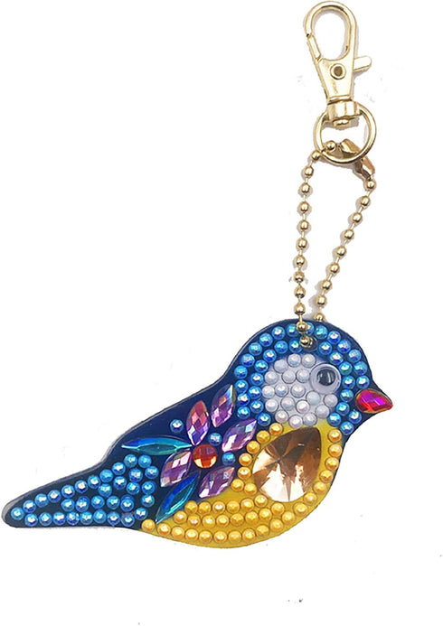 Gocelyn DIY Diamond Painting Keychains Birds Full Drill Kits Art, DIY Keychain Ornaments Mosaic Making for Key Ring Phone Handbag Decor......