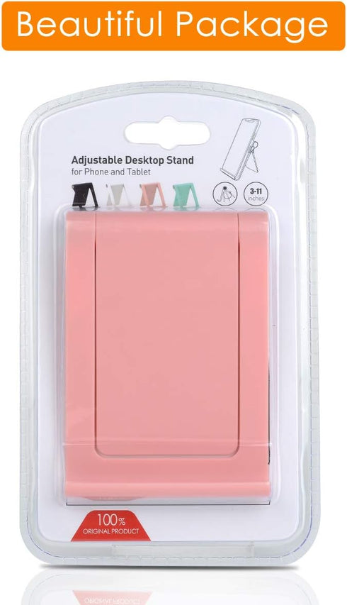 Desktop Cell Phone Stand Holder Multi-Angle Adjustable Phone Desk Stand Tablet Holder for iPhone 16 15 14 13 12 11 Pro Max XS XR Samsung Galaxy S2...