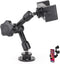 Drill Base Truck Phone Stand for 3.5~7.5 inches iPhone/HTC/LG/Nexus/Huawei/Smart Phones, Fit for Truck, Car,Van, Vehicles, 360°Adjustable Aluminum...