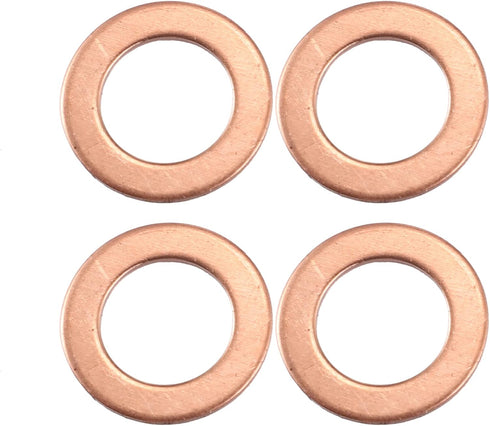 X AUTOHAUX 2 Set Banjo Bolt Brake Fitting Adapter Kit M10x1.5 Brake Line Thread Single Banjo Bolt with 10mm Spacers...