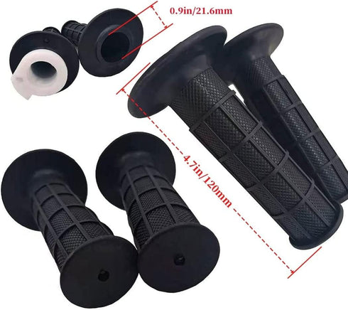 Throttle Cable and Throttle Handle For 7/8" 50 90 110 CC 150cc 250cc Mini Bike ATV Quad Compatible with Coleman Powersports 196cc CT200U CT200U-EX...