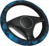 Watercolor Blue Sea Turtle Car Steering Wheel Cover Universal Fit 15 inch, Sweat Absorption Anti-Slip Breathable Neoprene Steering Wheel Protector...