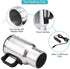 GOTOTOP Car Heating Cup 12V 450ML Electric Car Kettle Portable Stainless Steel Cigarette Lighter Heating Drinking Cup Heated Travel Mug Electric T...