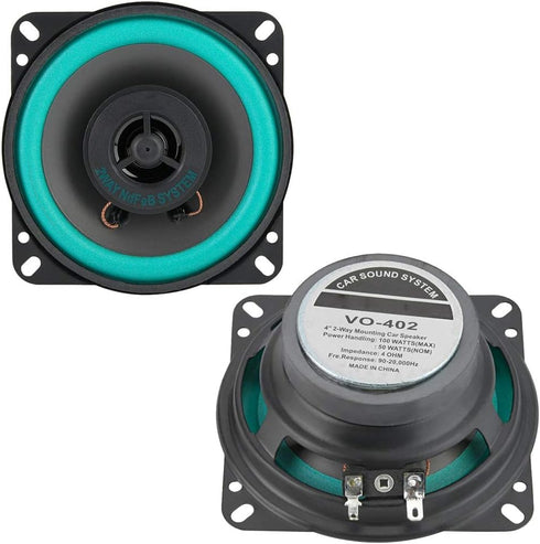 Fydun Car Horn 4 Inch Supertone 100W Car Tweeter Super Power Speaker Vehicle Door Music for Audio Speakers Waterproof...