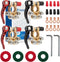 4 PCS Military Spec Battery Terminal Connectors Top Post Kit with Cover,Copper Lugs,Heatshrink and Post Washer...