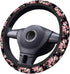 Swono Roses Car Steering Wheel Cover,Watercolor Floral Rose Peony Safe Driving Anti-Slip Steering Wheel Covers Steering Wheel Protection Case No S...