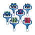 Colorations FUNROLL Good Times Painting Rollers (Pack of 6)...