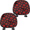 Women Red Kiss Lips Auto Seat Headrest Covers,Car Truck SUV Van Head Rest Covers Universal Fit- Set of 2 Driver & Passanger,Washable...