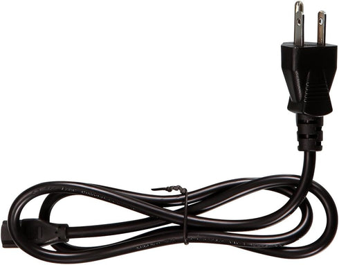 GetInLight Power Cord for For IN-0202, IN-0207 and IN-0210 Series, Black, 36 Inch, PC1-36-BK...