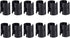 24 Pack Pairs Wire Shelving Shelf Lock Clips for 1 Inch Post - Shelving Sleeves Replacements for Wire Shelving System (24 Pcs 1 Inch Dia)...