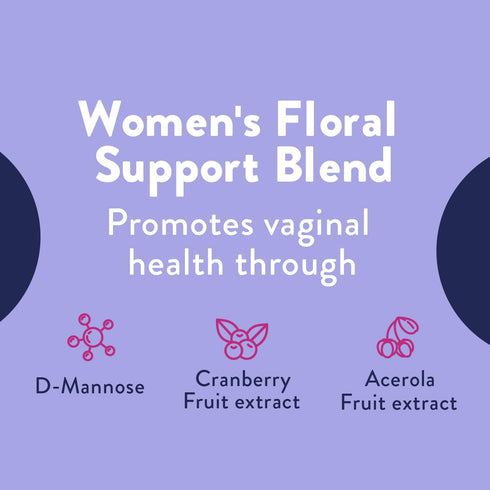 Probiotics for Women | Easy to Swallow Tiny Capsule | with Prebiotics, 60 Billion CFUs Vaginal Probiotics with Cranberry & D-Mannose for Urinary T...