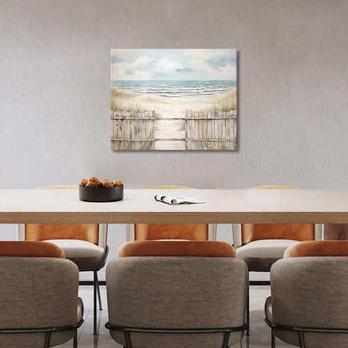 Paint by Number Summer Serenity for Adults DIY Paint by Numbers Tranquil Beachscape Paint by Number for Adults Canvas Oil Hand Painting by Number ...