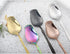 Stainless Steel Spoon Set 5 Pack, Rose flower shaped spoon, Coffee spoon?Dessert Spoon, Ice Cream Spoons, tea spoons?Love spoon, Cute holiday gift...