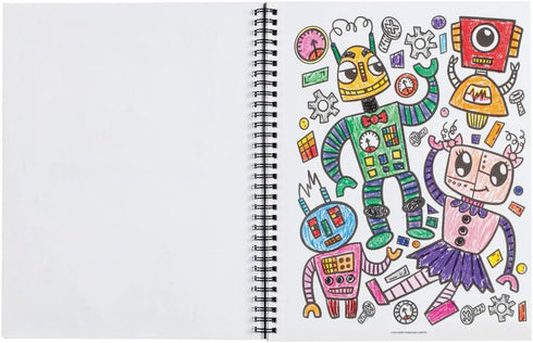 Prang Amazing Artist Sketch Book By Cassie Stephens, White, 8.5” x 11”, 80 Pages...