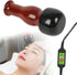 Hot Stones for Massage, Facial Electric Massager with Adjustable Temperature, Natural Bian Stone Gua Sha Scraping Massager Warmer Kit for Massage ...