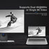 xiwai Right Angled 90 Degree USB4.0 to Straight USB4.0 Cable 40Gbps with 100W Charging and 5K@60Hz K@60Hz Compatible with Thunderbolt3/4 (1.0)...