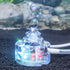 Colorful Gradient Even Air Output Underwater Bubble Fish Tank Light LED, Submersible Light, Waterproof for Fish Tank(U.S. regulations)...