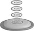 2472-826 Oval Pillow Set + three inside Inserts for 2007-2013 Jacuzzi J-300 Series hot tubs?Soft and Comfortable for Your Hot Tub and Spa Relaxati...