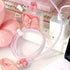 Andy's Orchids Cute Charging Cable Protector Case, Cute Bow Knot Charging Protector Cover Lovely Design for iPhone 18/20W...