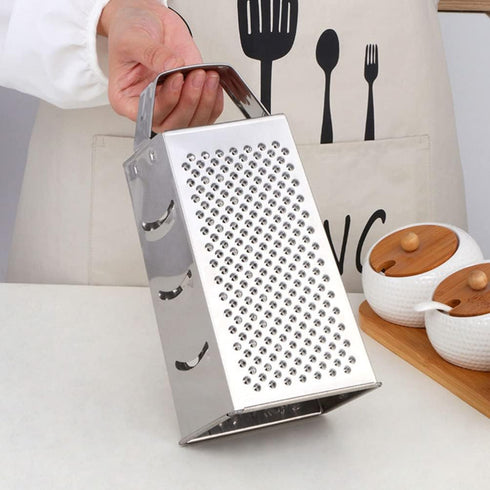 SHERCHPRY Cheese Slicer Cheese Slicer Box Grater Cheese Graters Stainless Steel Vegetable Shredder Mandoline Slicer Nuts Kitchen Slicer Shredder Z...